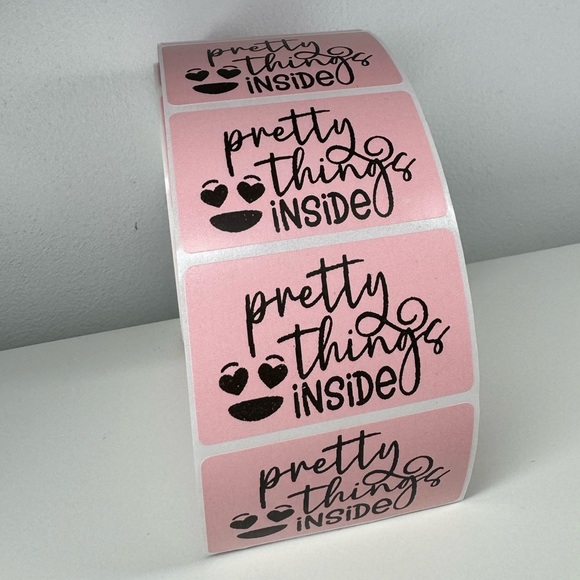 pretty things inside- stickers for small business-100 pcs pack- 2 in - Picture 6 of 9